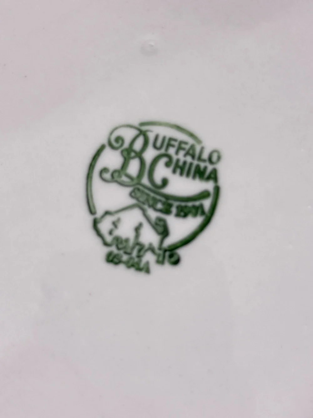 Buffalo China we have
